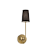 Meridian 17" Tall Wall Sconce Natural Brass