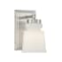 Meridian 9" Tall Wall Sconce Brushed Nickel