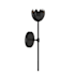 Meridian 19" Tall LED Wall Sconce Matte Black