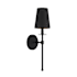 Meridian 20" Tall Wall Sconce Matte Black