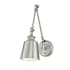 Meridian Meridian 17" Tall Wall Sconce Brushed Nickel
