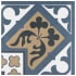 Merola Tile Majestic Orleans - 10" x 10" Square Floor and Wall Tile - Glossy Visual - Sold by Sheet (0.68 SF/Sheet) Blue