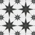 Merola Tile Stella - 10" x 10" Square Floor and Wall Tile - Glossy Visual - Sold by Carton (10.88 SF/Carton) Nero