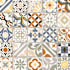 Merola Tile Benisa - 6" x 6" Encaustic Floor and Wall Tile - Glossy Visual - Sold by Carton (9.36 SF/Carton) Decor Aida