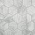 Merola Tile Classico Bardiglio Hex - 7" x 8" Hexagon Wall Tile - Textured Visual - Sold by Carton (7.5 SF/Carton) Light