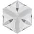 Merola Tile Hexatile - 7" x 8" Hexagon Floor and Wall Tile - Matte Visual - Sold by Carton (7.5 SF/Carton) Black / White