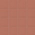 Merola Tile Klinker - 8" x 8" Square Floor and Wall Tile - Matte Visual - Sold by Carton (9.24 SF/Carton) Red