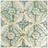 Merola Tile Klinker Retro Blanco - 13" x 13" Square Wall Tile - Textured Visual - Sold by Sheet (1.16 SF/Sheet) Blanco Dafodil