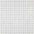 Merola Tile Oxford - 11" x 11" Specialty Dot-Mounted Floor and Wall Mosaic Tile - Textured Porcelain Visual - Sold by Carton (9.2 SF/Carton) White