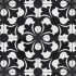 Merola Tile Emotion - 8" x 8" Square Floor and Wall Tile - Matte Visual - Sold by Carton (11 SF/Carton) Nero