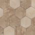 Merola Tile Brickyard - 9" x 10" Hexagon Floor and Wall Tile - Matte Visual - Sold by Carton (13.05 SF/Carton) Beige