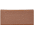 Merola Tile Lincoln Quarry 8" x 4" Textured Ceramic Grout Tile Trim - Sold by Carton (2.54 LF/Carton) Red