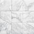 Merola Tile Versailles - 8" x 8" Square Floor and Wall Tile - Satin Visual - Sold by Carton (11.25 SF/Carton) Carrara