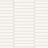 Merola Tile Argile Arrow - 3" x 20" Specialty Floor and Wall Tile - Glossy Visual - Sold by Carton (8.2 SF/Carton) Bianco