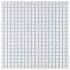 Merola Tile Fioretti - 1" x 1" Geometric Floor and Wall Tile - Glossy Visual - Sold by Sheet (1.02 SF/Sheet) Glossy Blanco