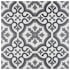 Merola Tile Berkeley Essence - 18" x 18" Square Wall Tile - Matte Visual - Sold by Carton (13.32 SF/Carton) Grey/White
