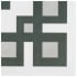Merola Tile Twenties - 8" x 8" Square Wall Tile - Textured Visual - Sold by Sheet (0.43 SF/Sheet) Corner