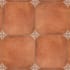 Merola Tile Aranjuez 18" x 18" Square Floor and Wall Tile - Satin Visual - Sold by Carton (15.4 SF/Carton) Brown