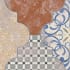Merola Tile Riga - 22" x 24" Specialty Floor and Wall Tile - Matte Visual - Sold by Carton (13.44 SF/Carton) Patchwork
