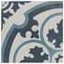 Merola Tile Cemento - 8" x 8" Square Floor and Wall Tile - Glossy Visual - Sold by Carton (5.4 SF/Carton) Sky