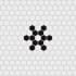 Merola Tile Metro - 1" x 1" Hexagon Penny Floor and Wall Mosaic Tile - Textured Tile Visual - Sold by Carton (8.6 SF/Carton) White Snowflake