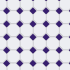 Merola Tile Metro - 12" x 12" Octagon Dot-Mounted Floor and Wall Mosaic Tile - Textured Porcelain Visual - Sold by Carton (9.4 SF/Carton) Matte White / Glossy Cobalt