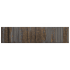 Merola Tile Joliet Prisma - 3" x 12" Fluted Rectangle Wall Tile - Glossy Visual - Sold by Carton (10.92 SF/Carton) Dark Amber
