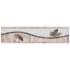 Merola Tile Ferraras Listello 8" x 2" Glossy Ceramic Thin-Set Tile Bullnose Trim - Sold by Piece (0.66 LF/Piece) Base