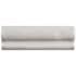 Merola Tile Antic Craquelle 6" x 2" Matte Ceramic Thin-Set Tile Pencil Rail - Sold by Piece (0.5 LF/Piece) Gris Oscuro