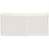 Merola Tile Antic Craquelle 6" x 3" Matte Ceramic Thin-Set Tile Bullnose - Sold by Piece (0.5 LF/Piece) Craquelle White