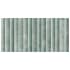 Merola Tile Rubik - 6" x 12" Fluted Rectangle Wall Tile - Glossy Visual - Sold by Carton (10.78 SF/Carton) Aloe