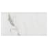 Merola Tile Classico Carrara 6" x 3" Matte Ceramic Thin-Set Tile Bullnose - Sold by Piece (0.5 LF/Piece) Carrara
