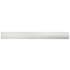 Merola Tile White Rope 10" x 1" Matte Ceramic Thin-Set Tile Pencil Rail - Sold by Piece (0.81 LF/Piece) White