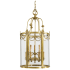 Metropolitan 6 Light Lantern Pendant from the Metropolitan Collection Dore Gold