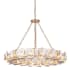 Metropolitan Niu 10 Light 35" Wide Crystal Pendant Fawn Gold