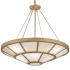 Metropolitan Istria 8 Light 28" Wide Pendant Ashen Gold