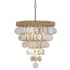 Metropolitan Aurelias Cove 8 Light 20" Wide Pendant Autumn White