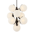 Metropolitan Vino 10 Light 25" Wide Abstract Multi Light Pendant Dark Bronze