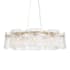 Metropolitan Brookstreet 8 Light 28" Wide Crystal Multi Light Pendant Legacy Brass