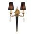 Metropolitan 2 Light 13.5" Width Candle-Style Double Wall Sconce from the Metropolitan Collection French Gold