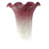 Meyda Tiffany 3" x 5" Pink / White Pond Lily Shade Pink/White