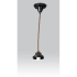 Meyda Tiffany Single Light 3-1/2" Wide Mini Pendant without Shade Craftsman Brown