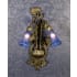 Meyda Tiffany Lilies 11" Wide 2 Light Double Sconce with Art Glass Shades Blue