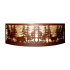 Meyda Tiffany 36" Wide 4 Light Wall Sconce Rust