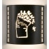 Meyda Tiffany 10" Wide ADA Compliant 2 Light Wall Sconce Black