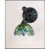 Meyda Tiffany Honey Locust 8" Wide Single Light Wall Sconce with Stained Glass Shade Tiffany Glass