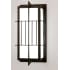 Meyda Tiffany 10" Wide 2 Light Wall Sconce with Acrylic Shade Black