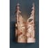 Meyda Tiffany Pine Lake 6" Wide ADA Compliant Single Light Wall Washer Antique Copper