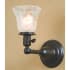 Meyda Tiffany 6" Wide Single Light Wall Sconce Craftsman Brown
