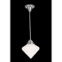Meyda Tiffany Single Light 9" Wide Mini Pendant with Handmade Shade Antique Nickel
